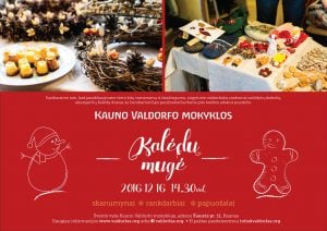 Kalėdinės mugės plakatas